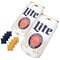 Miller Lite Bean Bag Toss Game Wooden Cornhole Boards With 8 Bean Bags